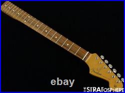 Fender Noventa Stratocaster Strat NECK & TUNERS, 9.5 Radius C Pau Ferro
