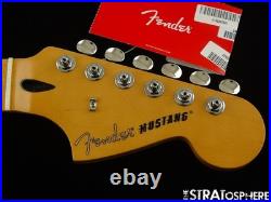 Fender Player II Mustang Series NECK & TUNERS, Guitar 9.5 Radius C 24 Maple