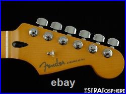 Fender Player Plus Series Stratocaster Strat NECK + LOCKING TUNERS C MN Maple