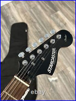 Fender Player Stratocaster Strat Electric Guitar Black plus Case Maple Neck