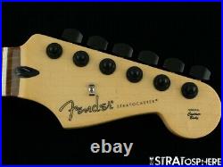 Fender Player Stratocaster Strat NECK + HIPSHOT BLACK LOCKING TUNERS Pau Ferro