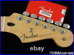 Fender Player Stratocaster Strat NECK +HIPSHOT CHROME LOCKING TUNERS'Maple