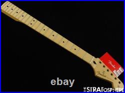 Fender Player Stratocaster Strat NECK Parts Modern C, 9.5 MN Radius Maple