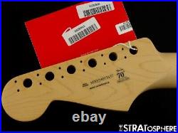 Fender Player Stratocaster Strat NECK Parts Modern C, 9.5 Radius Maple