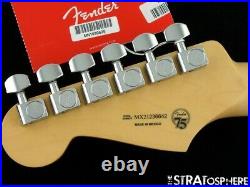 Fender Player Stratocaster Strat NECK +TUNERS Modern C Shape, Pau Ferro
