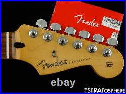 Fender Player Stratocaster Strat NECK &nd TUNERS 25.5 9.5 PF Pau Ferro
