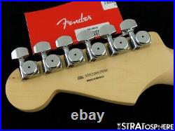 Fender Player Stratocaster Strat NECK plus HIPSHOT CHROME LOCKING TUNERS Maple