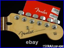 Fender Player Stratocaster Strat NECK with TUNERS Modern C Shaped Pau Ferro