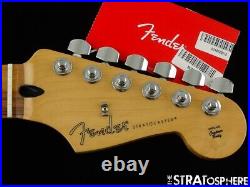 Fender Player Stratocaster Strat NECK with TUNERS, Modern C Shaped Pau Ferro