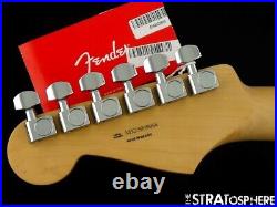 Fender Player Stratocaster Strat NECK with TUNERS, Modern C Shaped Pau Ferro