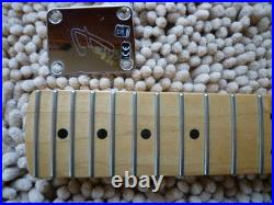 Fender Player Stratocaster Strat Neck, Tuners, Maple Board 22 Frets Excellent