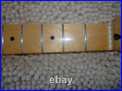 Fender Player Stratocaster Strat Neck & Tuners Maple Board 22 Frets Great Shape