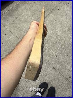 Fender Precision P-Bass Neck Thick C-Shape Maple Used Fender Precision P-Bass Neck Thick C-Shape Maple Used