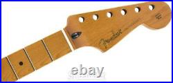 Fender Roasted Maple Flat Oval Replacement Stratocaster Neck Maple Fingerboard