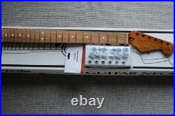 Fender Roasted Maple & PF 22 Fret Stratocaster Neck with Tuners #747 099-0403-920