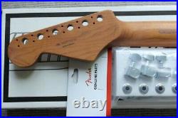 Fender Roasted Maple & PF 22 Fret Stratocaster Neck with Tuners #747 099-0403-920