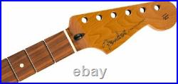 Fender Roasted Maple Stratocaster Neck 22 Jumbo Frets 12 Pau Ferro Flat Oval Sh