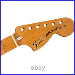 Fender Roasted Maple Vintera Mod 70s Stratocaster Neck, 21 Med Jumbo Frets, 9.5