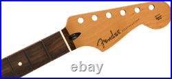Fender Satin Roasted Maple Rosewood Strat Neck, 22 Jumbo Frets, 12, Flat Oval Fender Satin Roasted Maple Rosewood Strat Neck, 22 Jumbo Frets, 12, Flat Oval