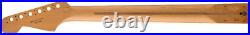Fender Satin Roasted Maple Rosewood Strat Neck, 22 Jumbo Frets, 12, Flat Oval Fender Satin Roasted Maple Rosewood Strat Neck, 22 Jumbo Frets, 12, Flat Oval