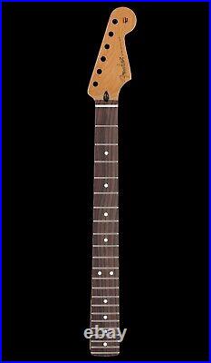 Fender Satin Roasted Maple Stratocaster Neck, Flat Oval Shape #63560