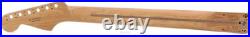 Fender Satin Roasted Maple Stratocaster Replacement Neck Rosewood Fingerboard