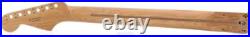 Fender Satin Roasted Maple Stratocaster Replacement Neck Rosewood Fingerboard