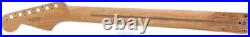 Fender Satin Roasted Maple Stratocaster Replacement Neck Rosewood Fingerboard