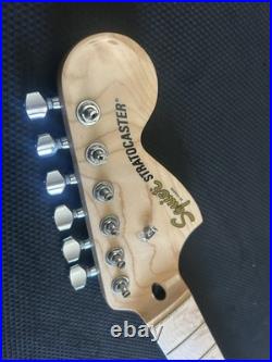 Fender Squier Affinity Stratocaster Maple Guitar Neck with Tuners/Plate Bolts