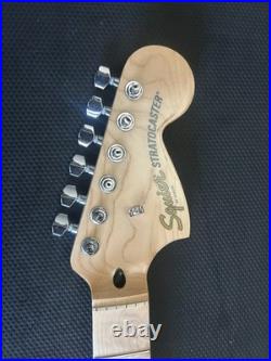 Fender Squier Affinity Stratocaster Maple Guitar Neck with Tuners/Plate Bolts