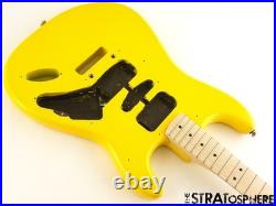 Fender Squier FSR Affinity Stratocaster BODY + NECK Strat Graffiti Yellow Fender Squier FSR Affinity Stratocaster BODY + NECK Strat Graffiti Yellow