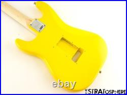 Fender Squier FSR Affinity Stratocaster BODY + NECK Strat Graffiti Yellow Fender Squier FSR Affinity Stratocaster BODY + NECK Strat Graffiti Yellow