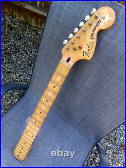 Fender Squier Relic Strat neck Aged Nitro 69 70's style Stratocaster PROJECT