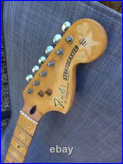 Fender Squier Relic Strat neck Aged Nitro 69 70's style Stratocaster PROJECT
