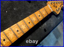 Fender Squier Relic Strat neck Aged Nitro 69 70's style Stratocaster PROJECT
