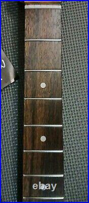 Fender Squier Strat DELUXE Neck Locking Tuners, Bone Nut, Roller Tree