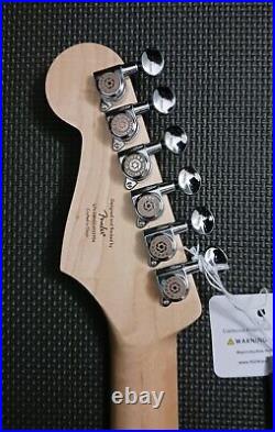 Fender Squier Strat DELUXE Neck Locking Tuners, Bone Nut, Roller Tree