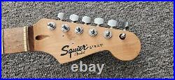 Fender Squier Strat Neck and Body, Parts Tuners, Bridge, Pickups Old Vtg Project