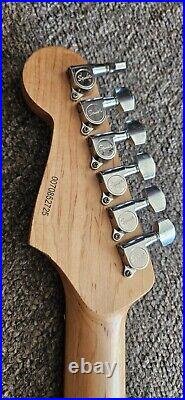 Fender Squier Strat Neck and Body, Parts Tuners, Bridge, Pickups Old Vtg Project