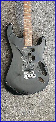 Fender Squier Strat Neck and Body, Parts Tuners, Bridge, Pickups Old Vtg Project