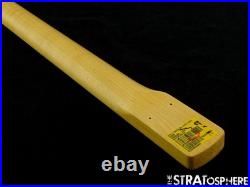 Fender Standard J Jazz BASS NECK + TUNERS Guitar Parts Modern C Maple