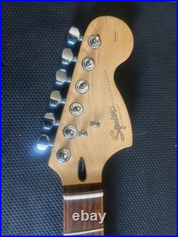 Fender Standard Series Stratocaster Guitar Neck Rosewood with Tuners/Plate/Bolts