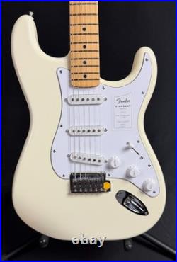 Fender Standard Stratocaster (2025) Electric Guitar Olympic White Finish (314)