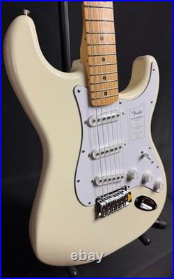 Fender Standard Stratocaster (2025) Electric Guitar Olympic White Finish (314)