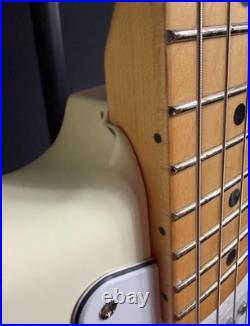 Fender Standard Stratocaster (2025) Electric Guitar Olympic White Finish (314)