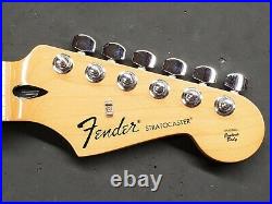 Fender Standard Stratocaster MAPLE NECK + CHROME TUNERS Strat Electric Guitar