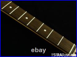 Fender Standard Stratocaster Strat, NECK, Modern C Parts, Indian Laurel