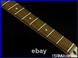 Fender Standard Stratocaster Strat, NECK, Modern C Parts, Indian Laurel