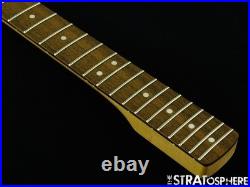 Fender Standard Stratocaster Strat, NECK, Modern C Parts, Indian Laurel