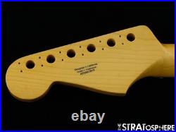Fender Standard Stratocaster Strat, NECK, Modern C Parts, Indian Laurel